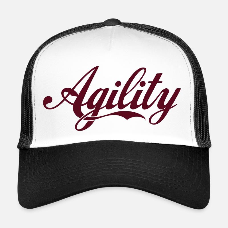 Agility - Trucker Cap - Weiß/Schwarz