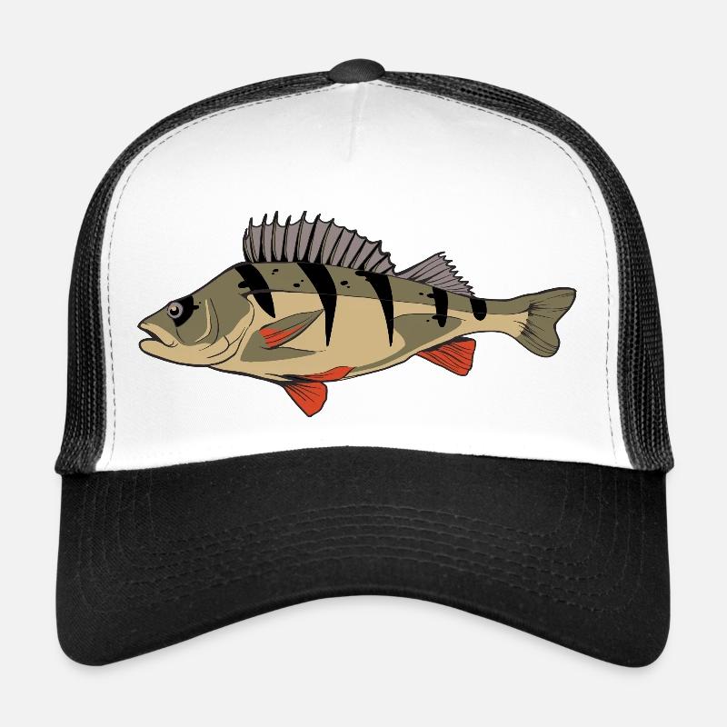 Perche Perche Perche Perche Pêche Kretzer Casquette trucker 