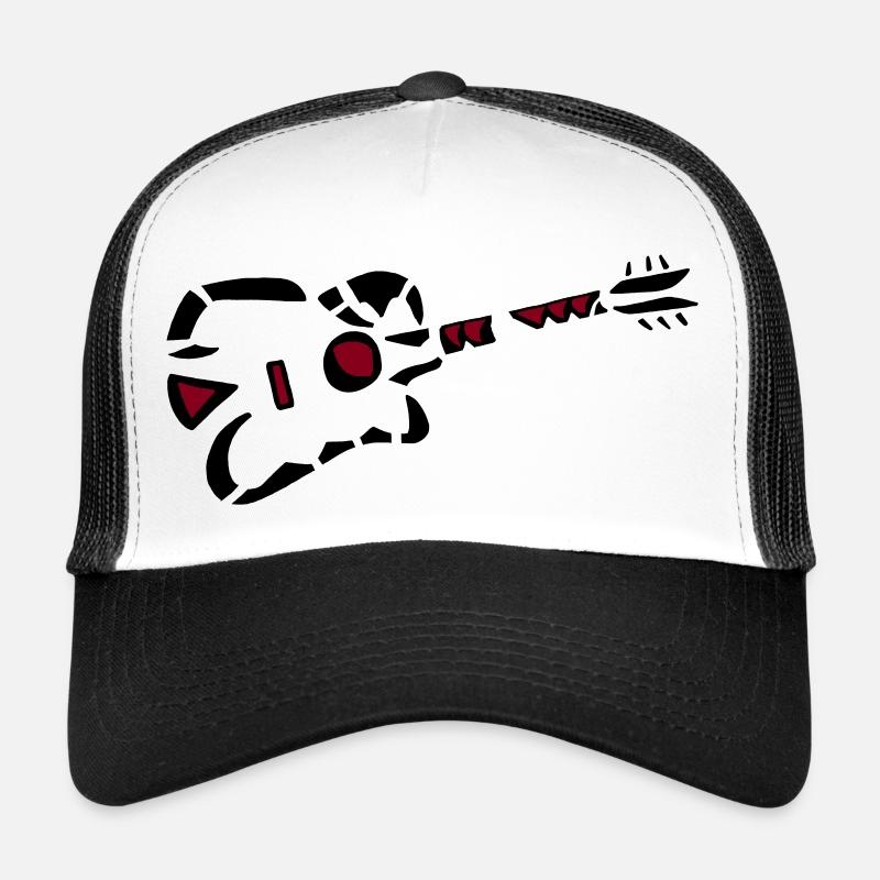 Gitarre E Gitarre Westerngitarre 4 Trucker Cap