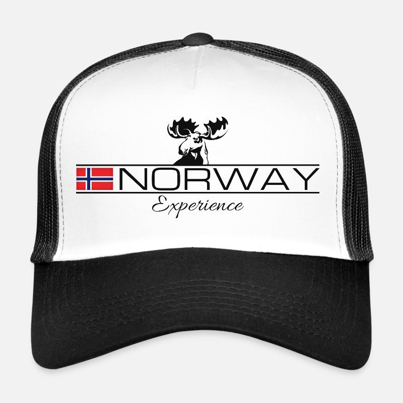 Norvège Expérience Elch Moose Design Casquette trucker 