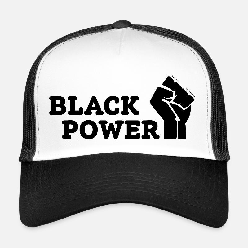 Puissance noire Casquette trucker 