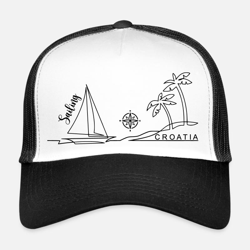 Sailing Crew Croatia Trucker Cap