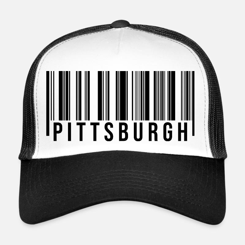 Code-barres Pittsburgh Casquette trucker 