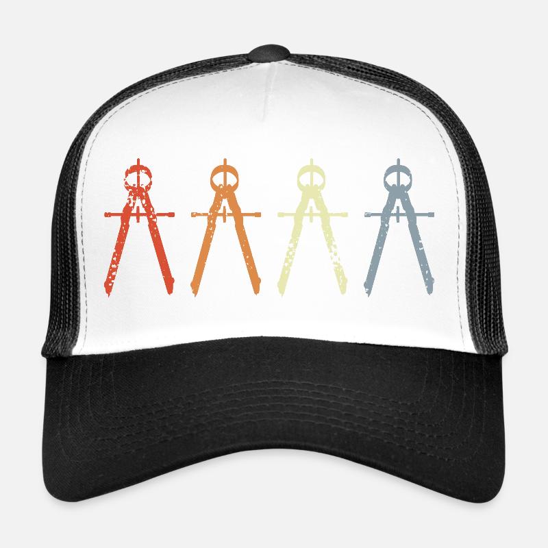 Cercle d’architecte rétro Casquette trucker 