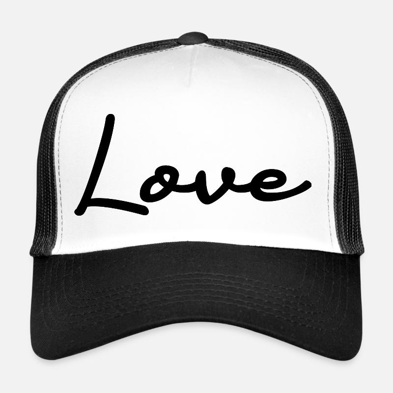 LOVE. COUPLE. JUST MARRIED. EVJF. SAINT VALENTIN. Casquette trucker 