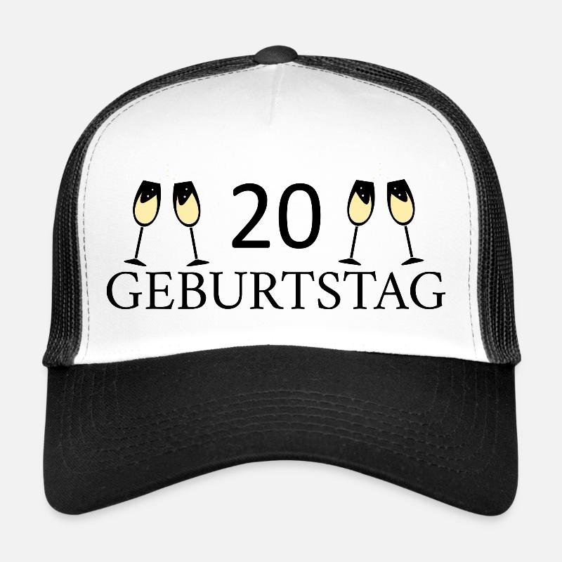 20e anniversaire 20 ans Casquette trucker 