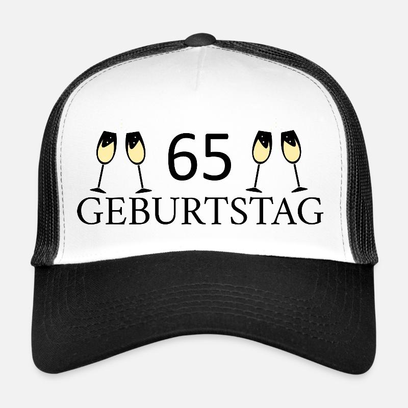 65th birthday 65 years Trucker Cap