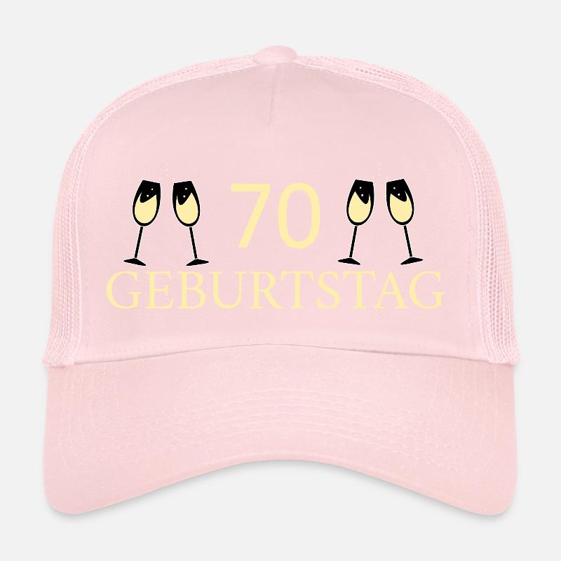 70e anniversaire 70 ans Casquette trucker 