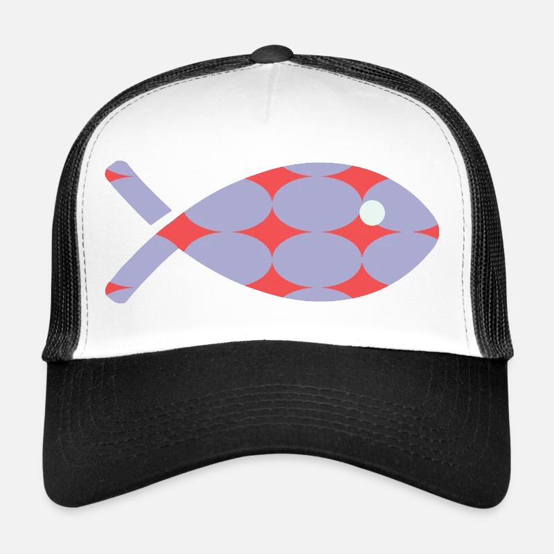 SARDINE. POISSON. POISSON D'AVRIL Casquette trucker 