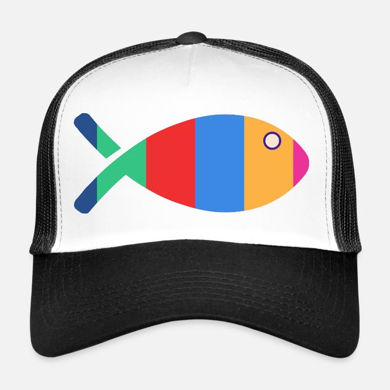 POISSON Casquette trucker 