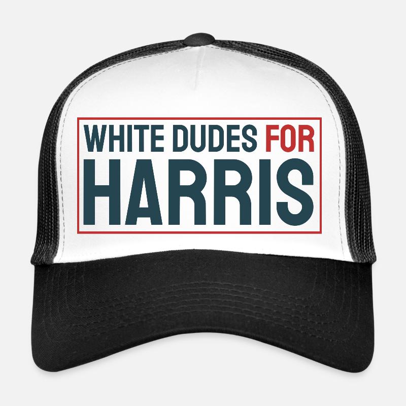 Des mecs-blancs-pour-Harris Casquette trucker 