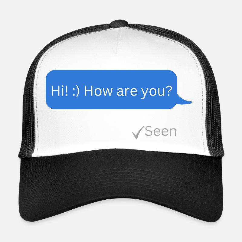 Hallo! Wie geht es dir? Trucker Cap