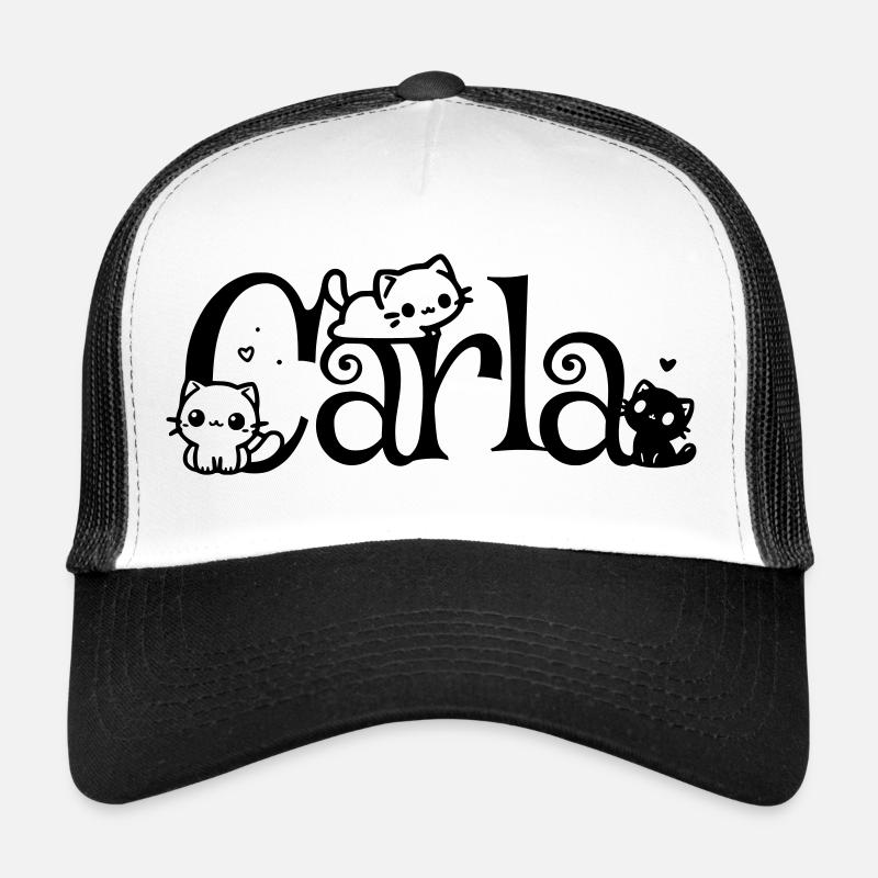 Carla Name First Name Kitten Name Trucker Cap