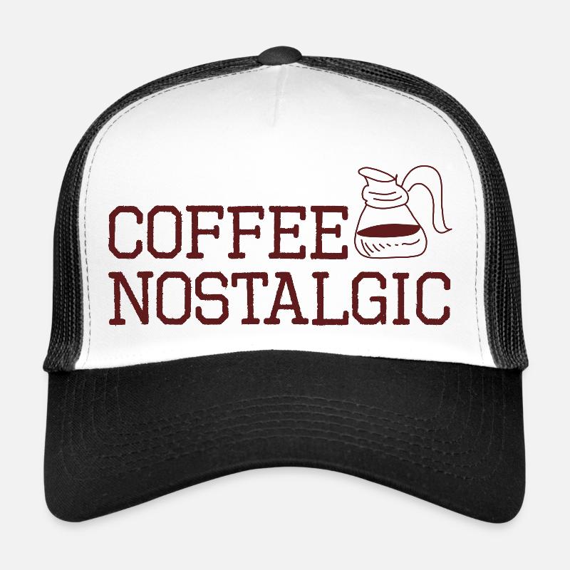 Coffee lover nostalgic Trucker Cap