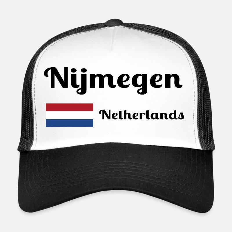 Nimègue, Pays-Bas - Imprimés élégants Casquette trucker 