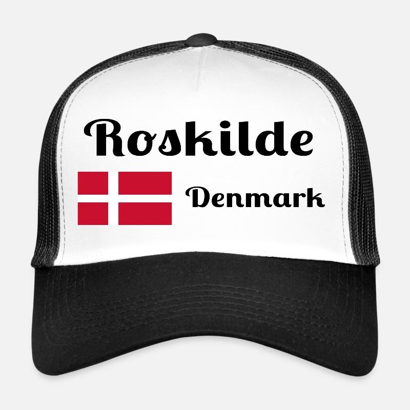 Roskilde Danemark - Imprimés élégants Casquette trucker 