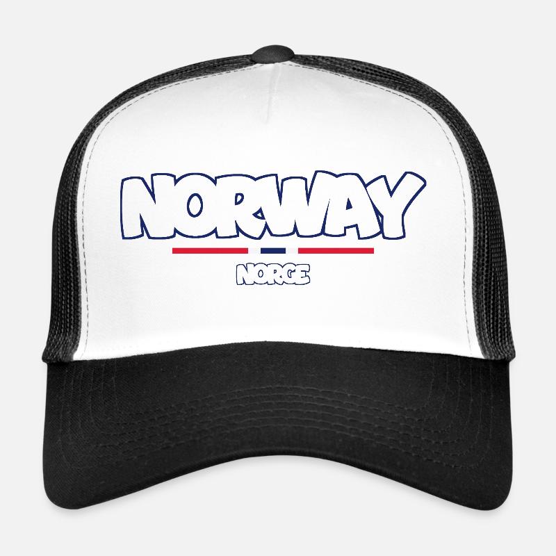 Norway - Norge - Norway - Flag - Scandinavia Trucker Cap