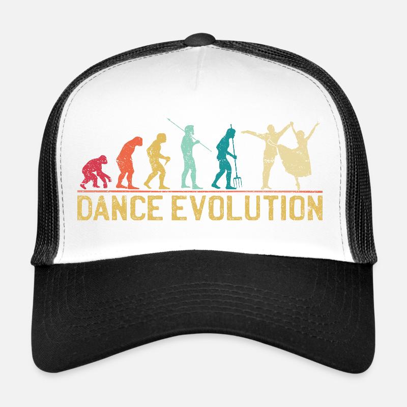 Dance Evolution Silhouette Design Trucker Cap