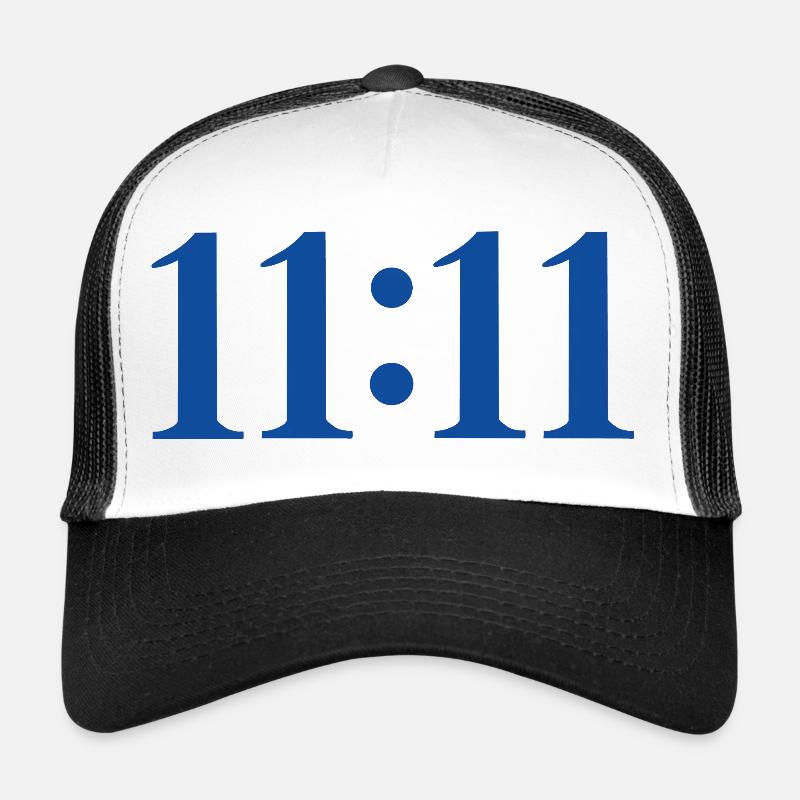 11:11 - Trucker Cap - white/black