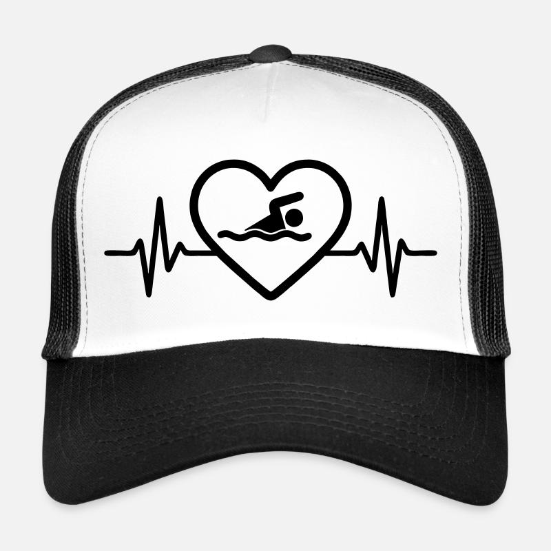 Cœur nageant Casquette trucker 