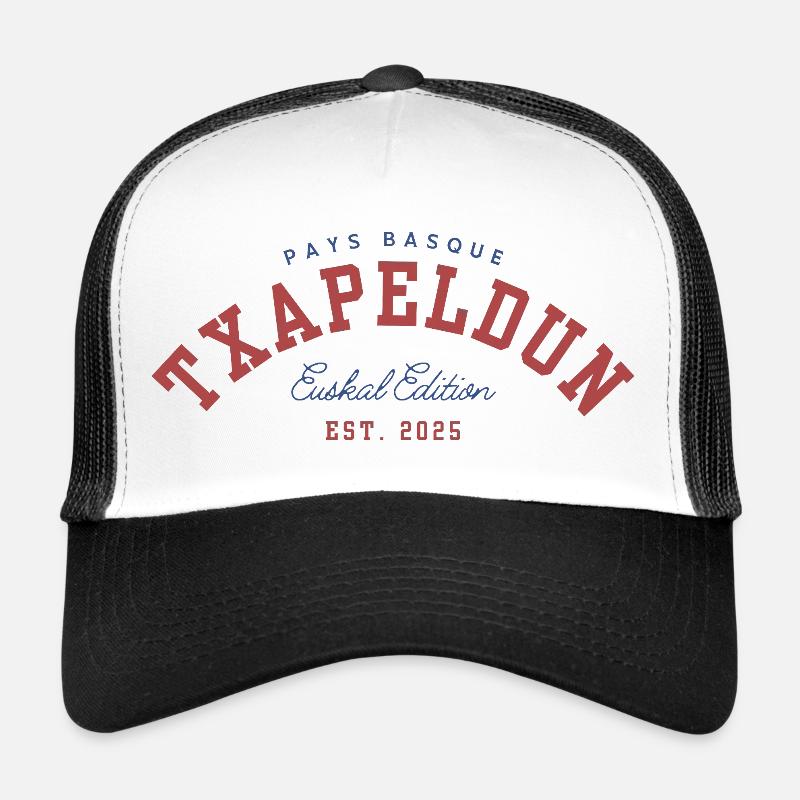 Txapeldun - Trucker Cap - Weiß/Schwarz