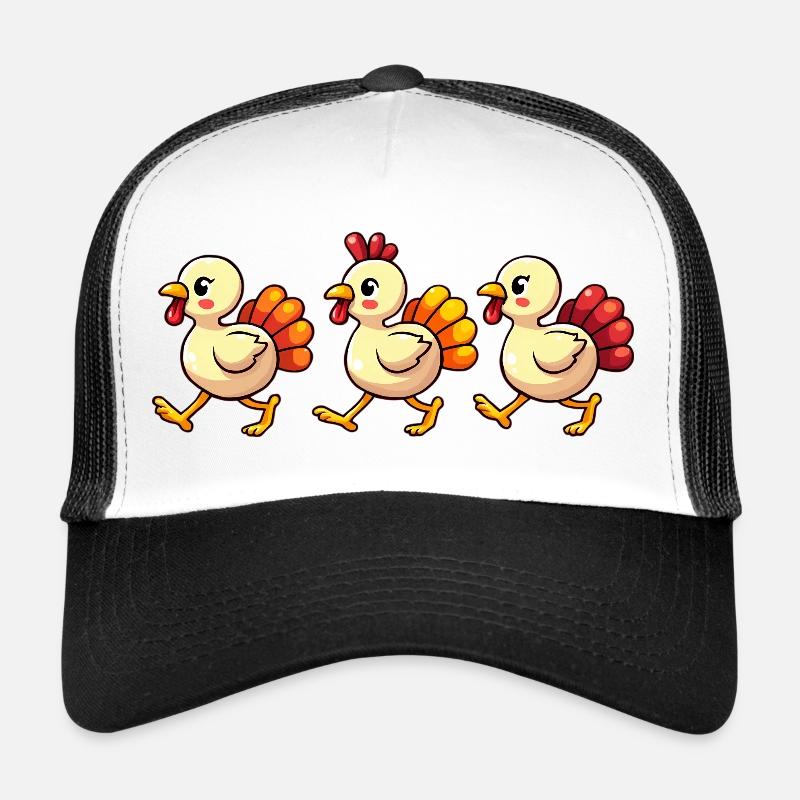 Bébé dinde de Thanksgiving Casquette trucker 