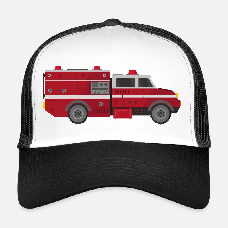 Camion de pompiers Casquette trucker 