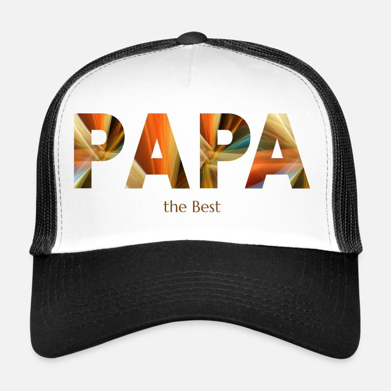 Dad - my anchor - Trucker Cap - white/black