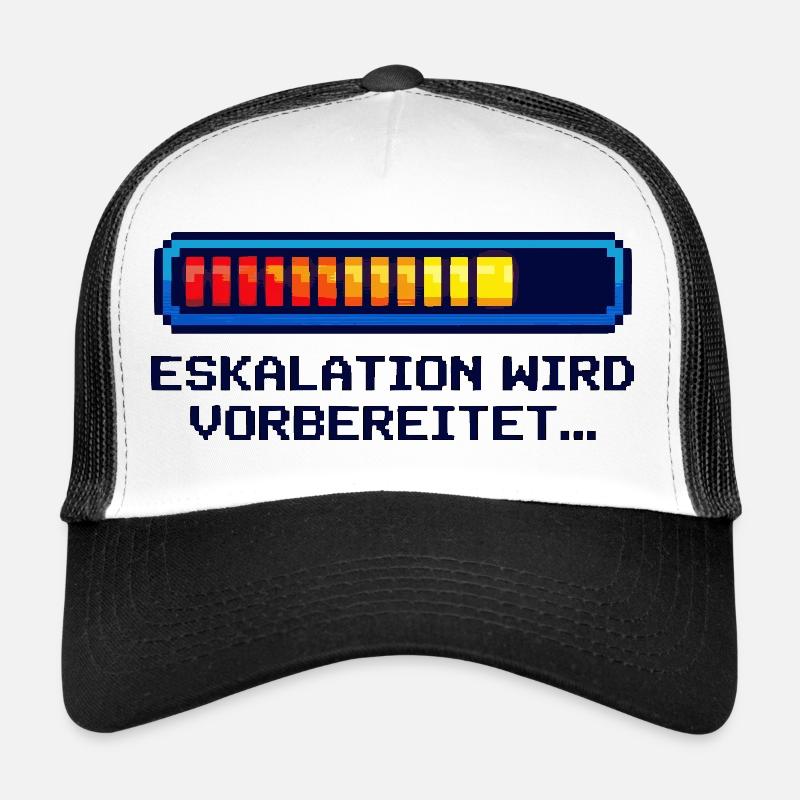 „Eskalations Shirt“ – Nerd & Geek Style (deutsch) Trucker Cap