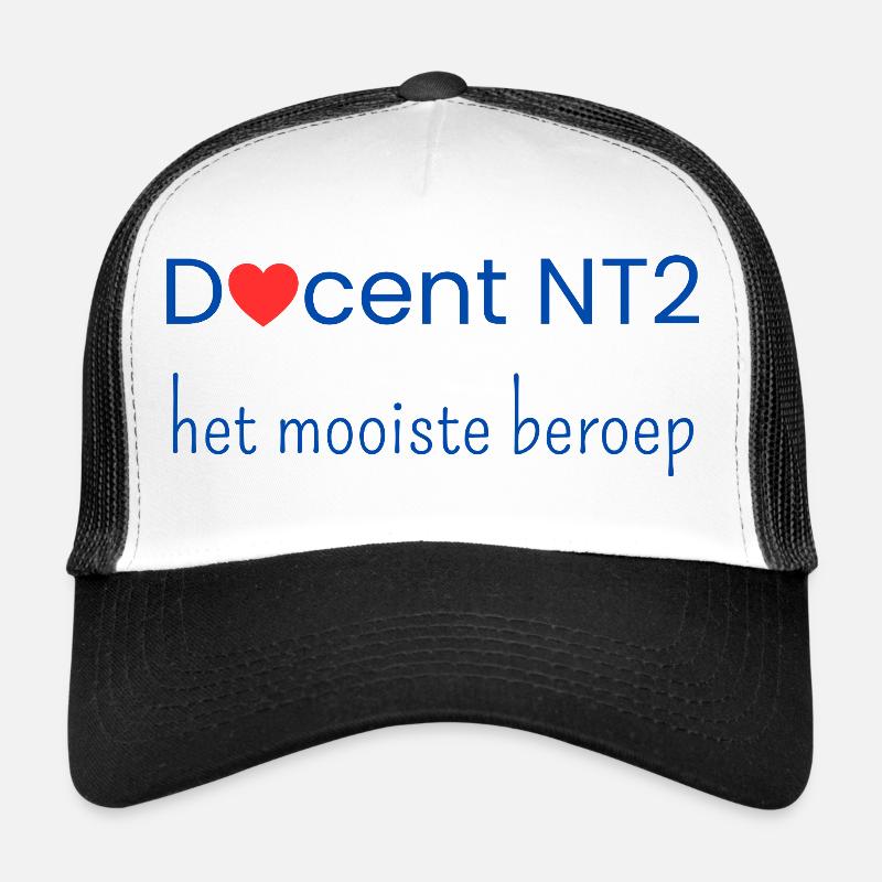 NT2 teacher: the best profession - Trucker Cap - white/black