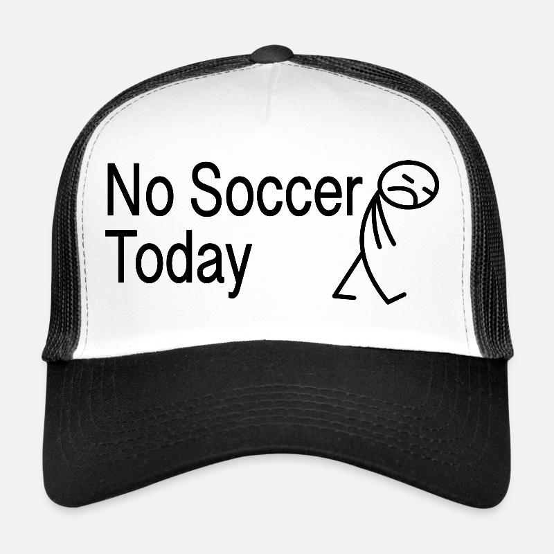 Fußball Spruch Geschenkidee Strichmann Trucker Cap