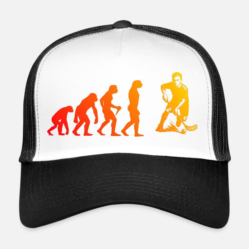 Modern Floorball Artwork Trucker Cap