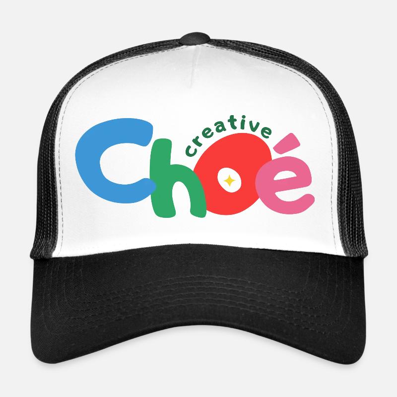 choe creative texte Casquette trucker 