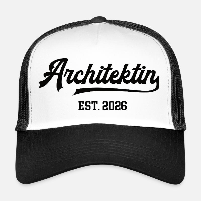 Architektin Architektur Studentin Abschluss 2026 Trucker Cap