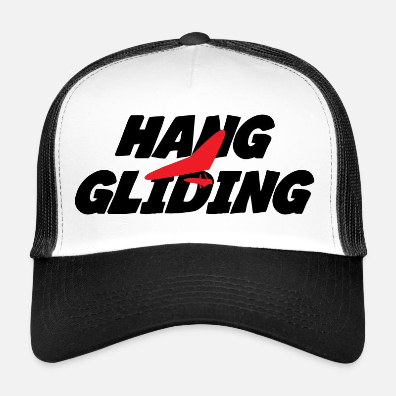 Intensive rote Drachenfliegergrafik Trucker Cap