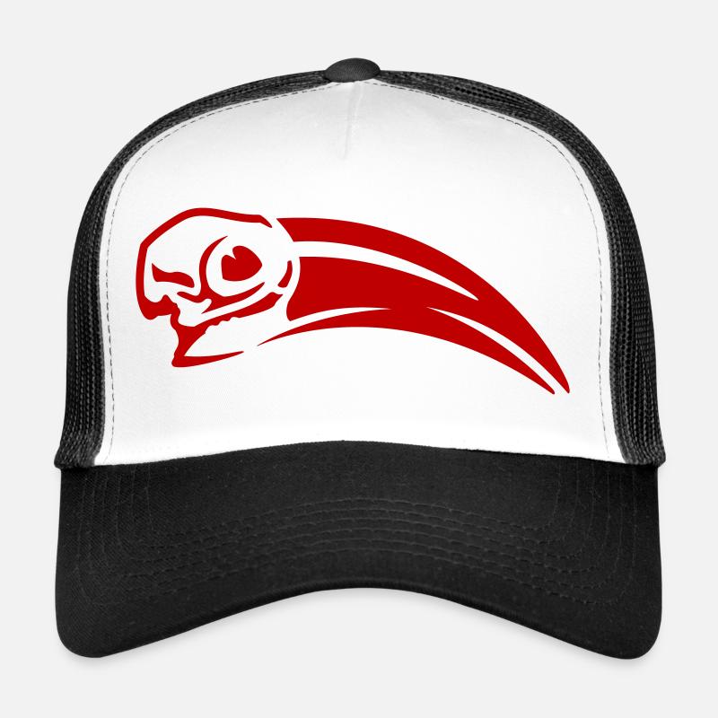 Rotschnabeltoko Schädel Trucker Cap