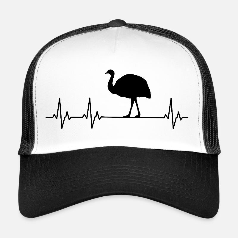 Autruche - Émeu - Nandu Casquette trucker 