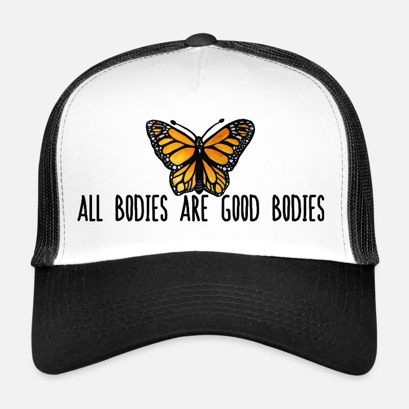 Étreinte du papillon monarque - Tous les corps Casquette trucker 