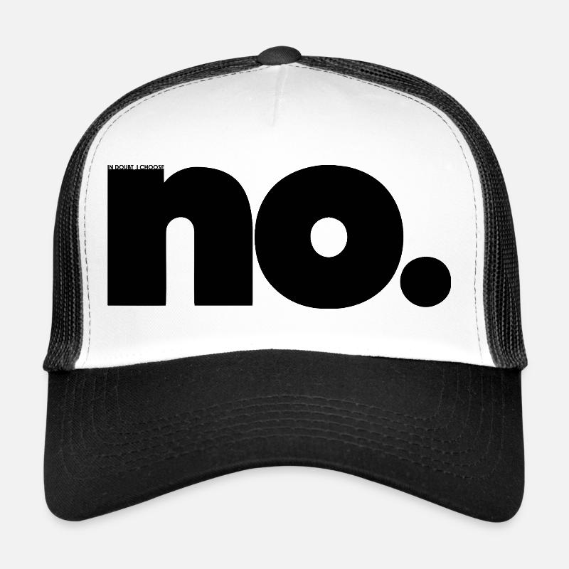 Ich wähle - Trucker Cap - Weiß/Schwarz