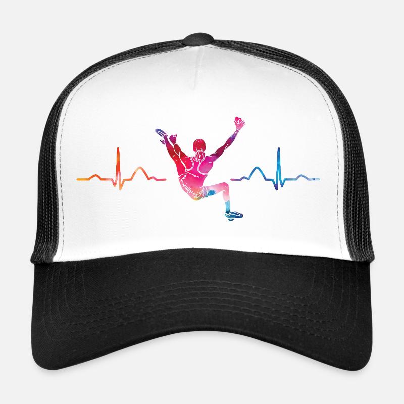 Battement de cœur de Boulderer Bloc Bloc Casquette trucker 
