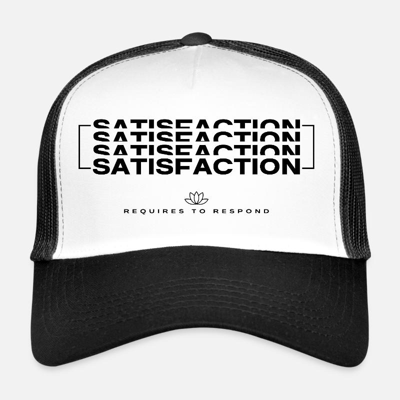 Signature Generator - Satisfaction - Trucker Cap - white/black