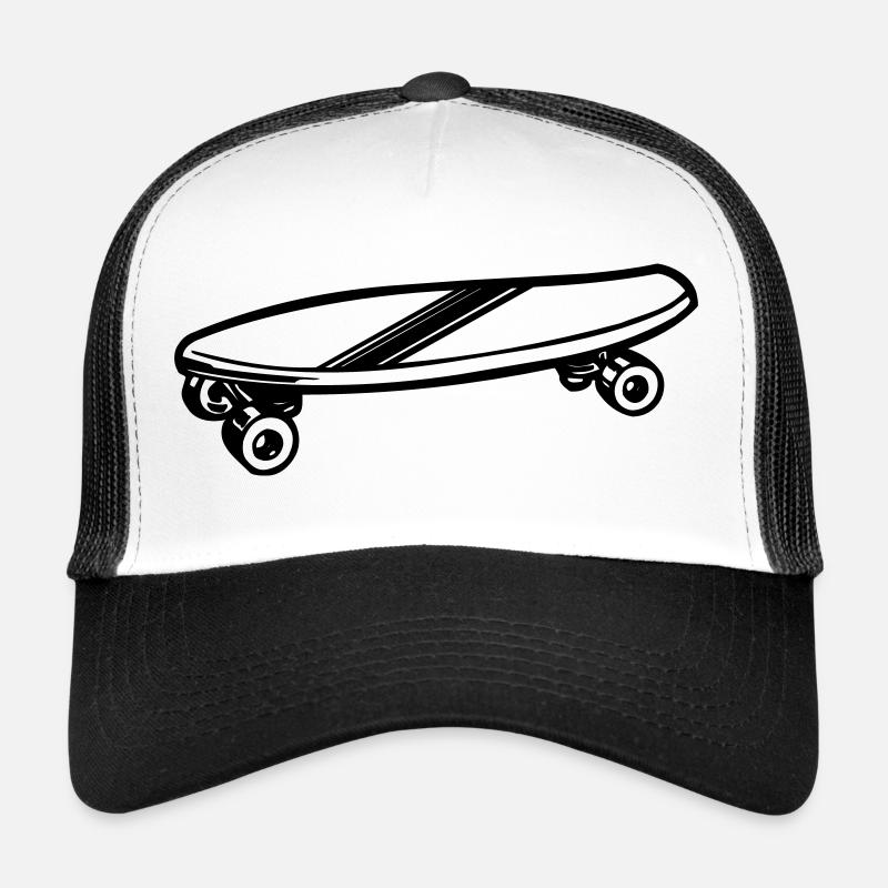 Planche à roulettes Casquette trucker 