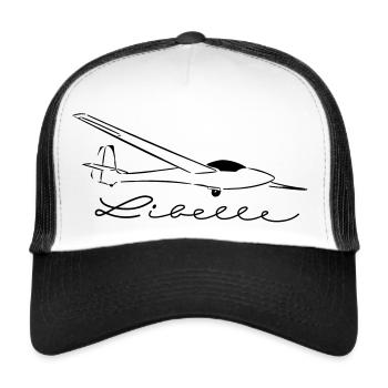 standard libelle - Trucker Cap - Weiß/Schwarz - Vorne