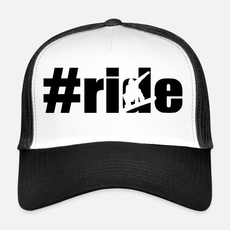 ride snowboarder x Trucker Cap