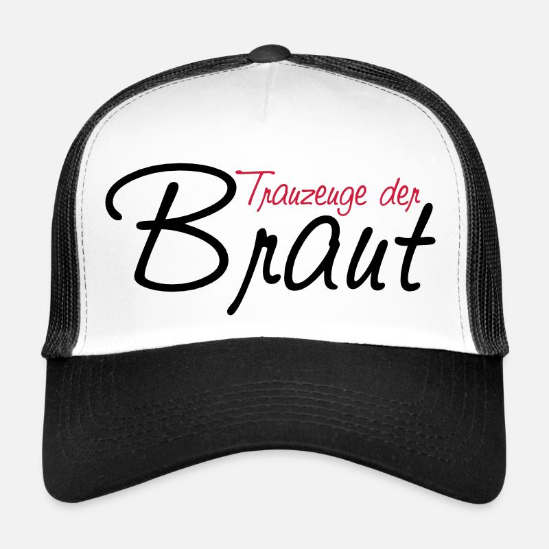 trauzeuge_der_braut Trucker Cap