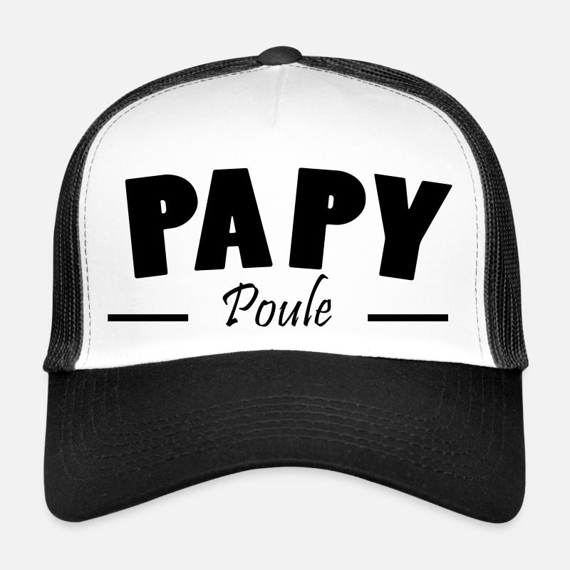 papy poule Casquette trucker 