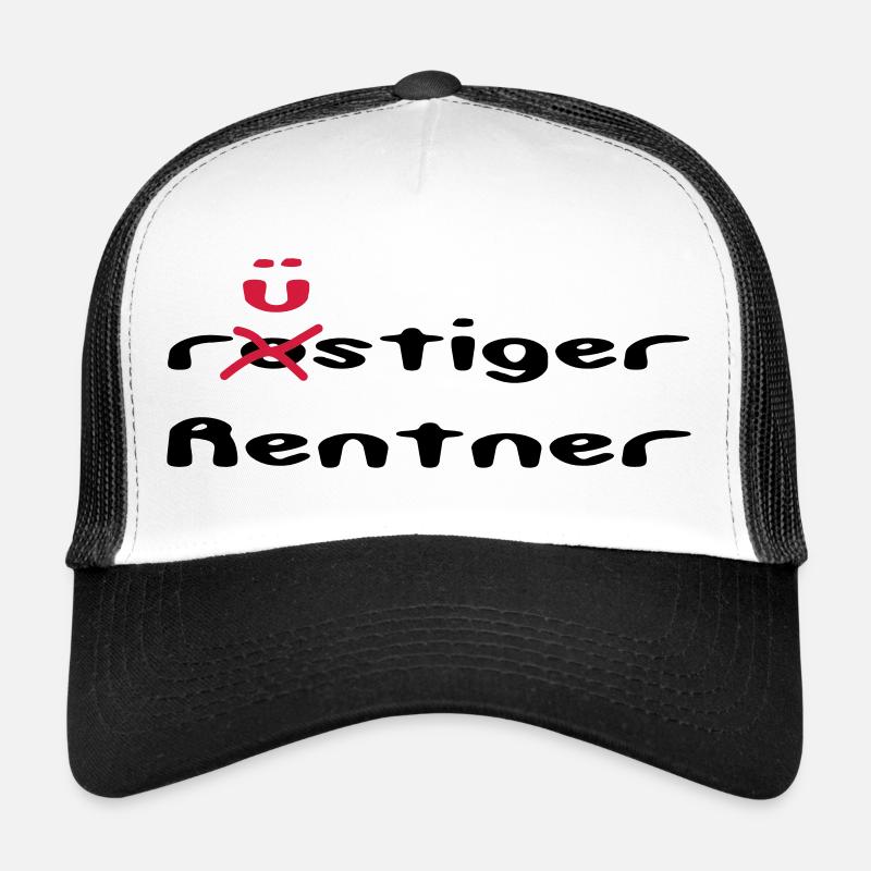 rusty / sprightly pensioner Trucker Cap