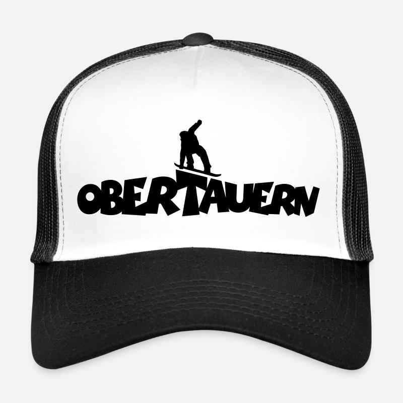 Obertauern Snowboard Snowboarder Trucker Cap
