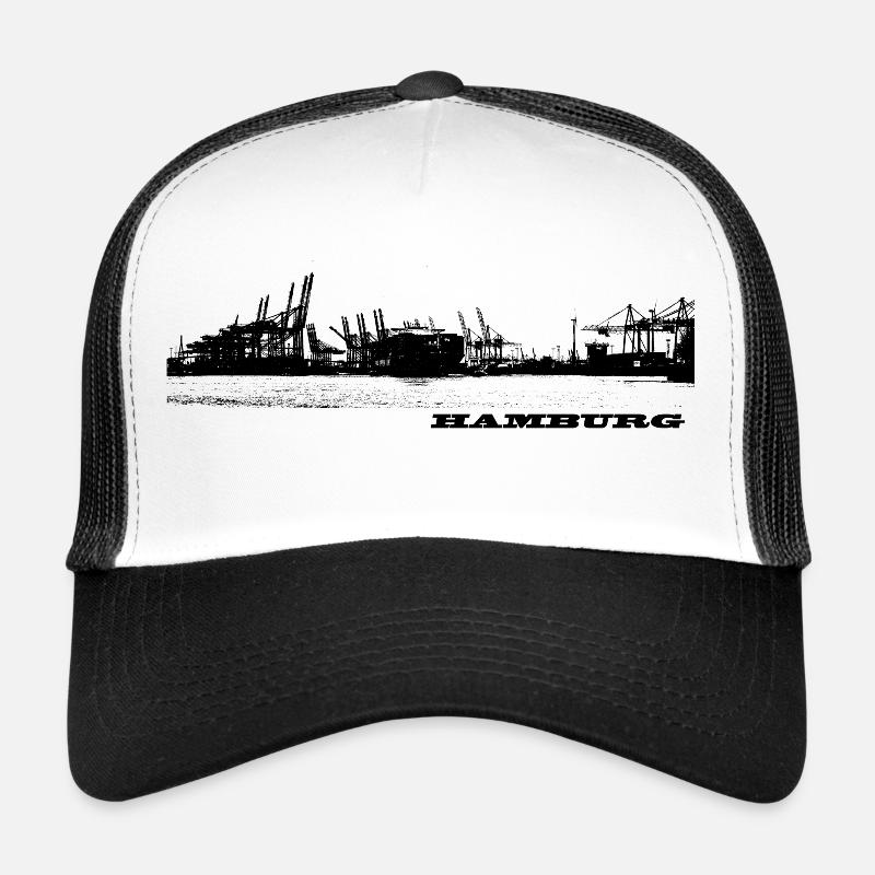 Port de Hambourg Casquette trucker 