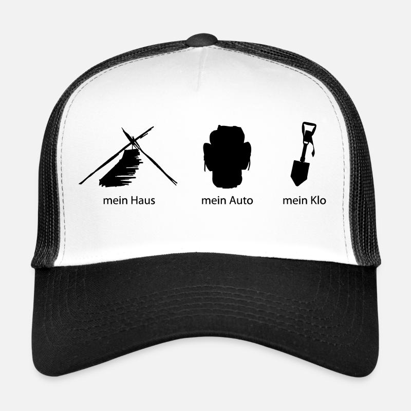 House car loo - Trucker Cap - white/black